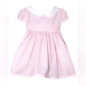 NWT Isabel Garreton Luxury girls pink dots dress